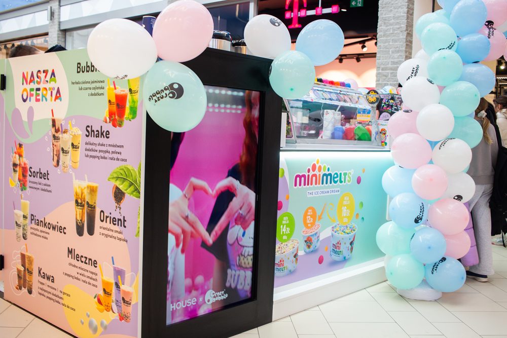 najemca crazy bubble w galerii solnej