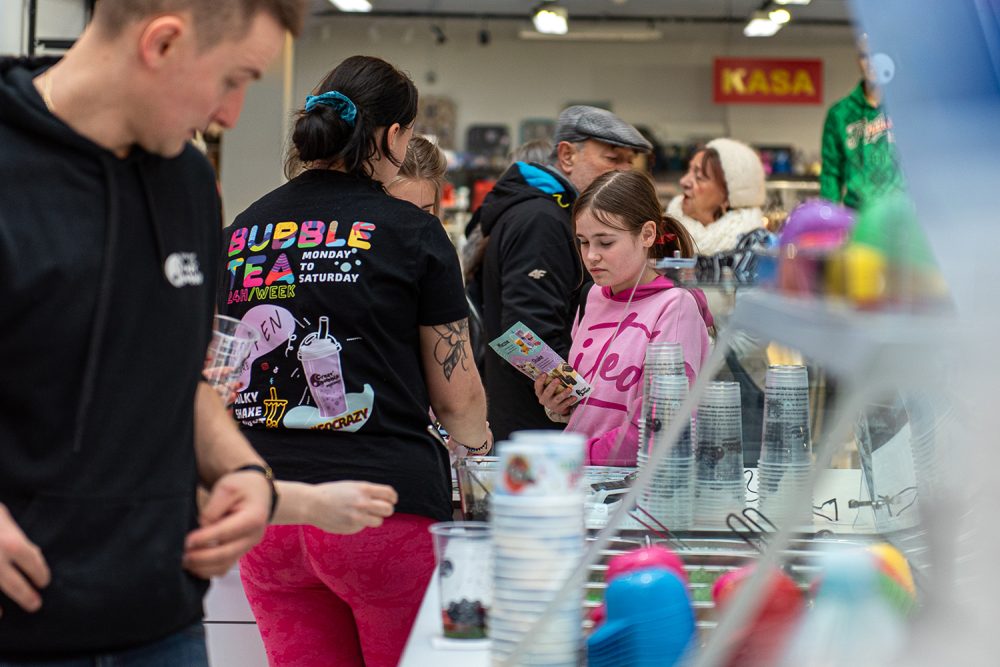 najemca crazy bubble w galerii solnej