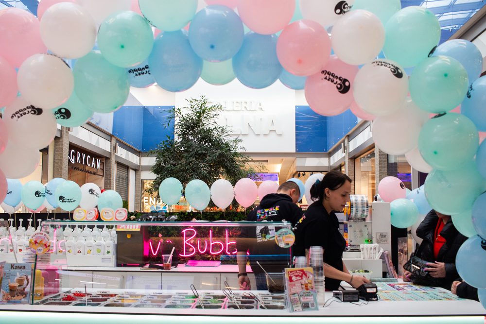 najemca crazy bubble w galerii solnej
