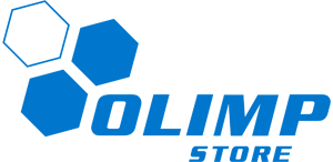 Obraz przedstawia logotyp firmy Olimp Store