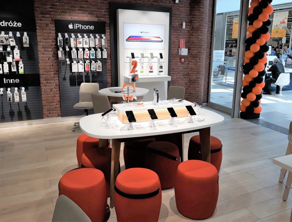 salon orange w galerii solnej
