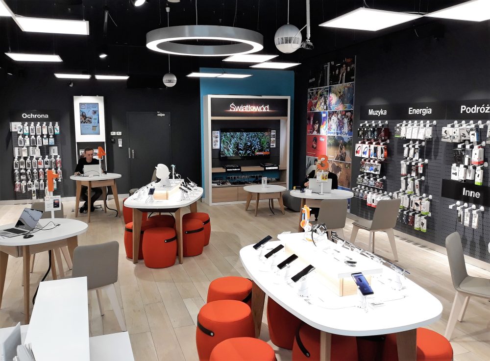 salon orange w galerii solnej